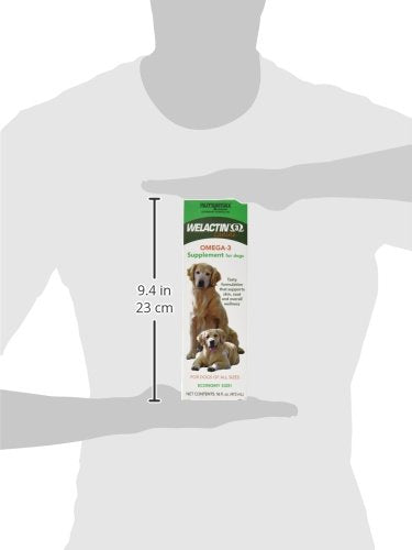 Omega-3 Fish Oil Liquid for Dogs – Skin, Coat & Joint Support 16oz