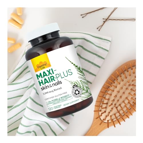Hair Skin Nails Vitamins Biotin 120 Count