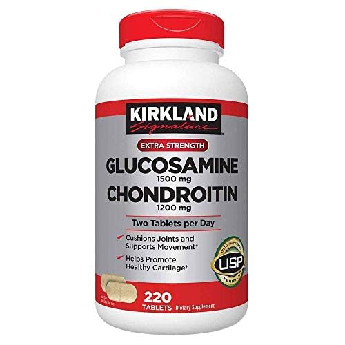 Glucosamine 1500mg Chondroitin 1200mg Tablets for Joint Support 220 Ct