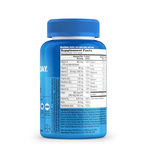 Men’s Multivitamin with Vitamin D Zinc B Vitamins 200 Count