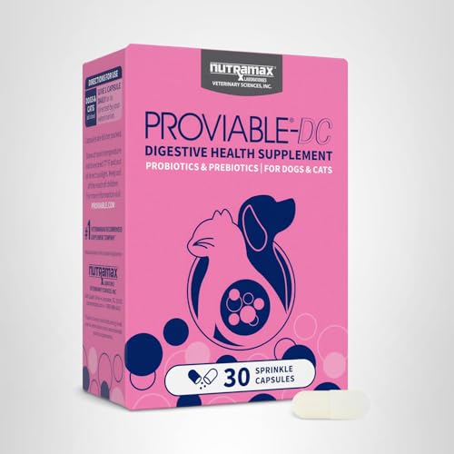Multi-Strain Probiotic Capsules for Dogs & Cats – 30ct