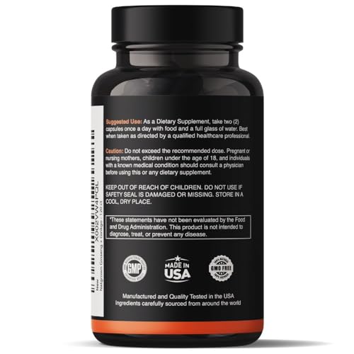 Panax Ginseng & Ginkgo Biloba Capsules for Memory, Focus & Brain Support