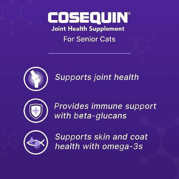 Senior Cat Joint Sprinkle Capsules – Glucosamine & Chondroitin 60ct