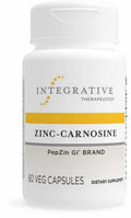 Zinc Carnosine Capsules for Gut Health & Digestive Support 60 Ct