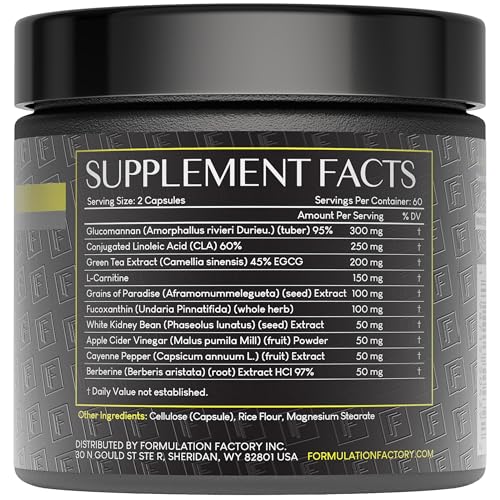 Metabolism Booster with L-Carnitine & Green Tea – 120 Capsules
