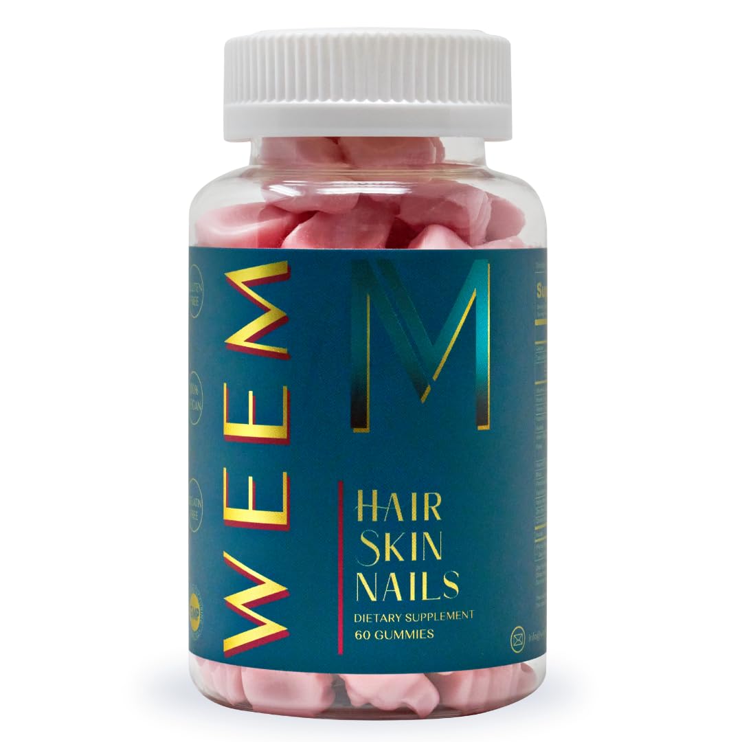 Hair Skin & Nails Biotin Gummies – Healthy Hair Growth Support