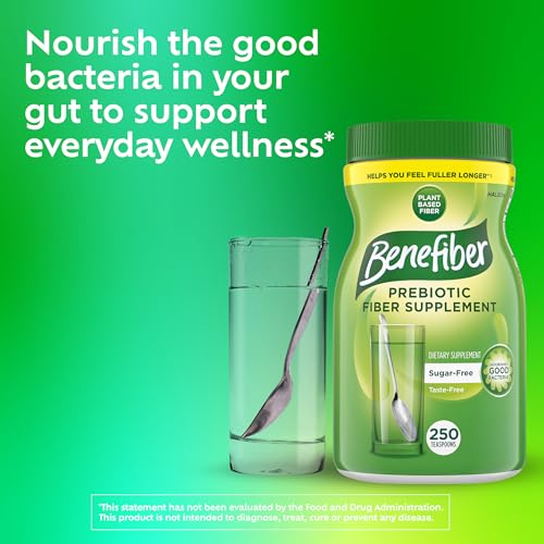 Prebiotic Fiber Powder – Digestive Health Support, 250 Servings