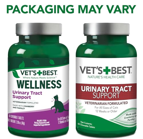 Urinary Tract Support Chewable Tablets for Cats – 60ct