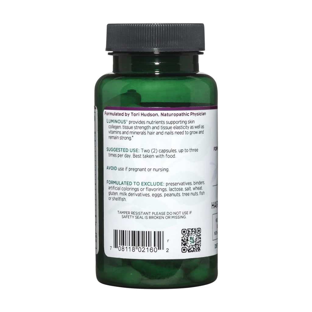 Hair Skin Nails Support Vegan Vitamins 60 Capsule