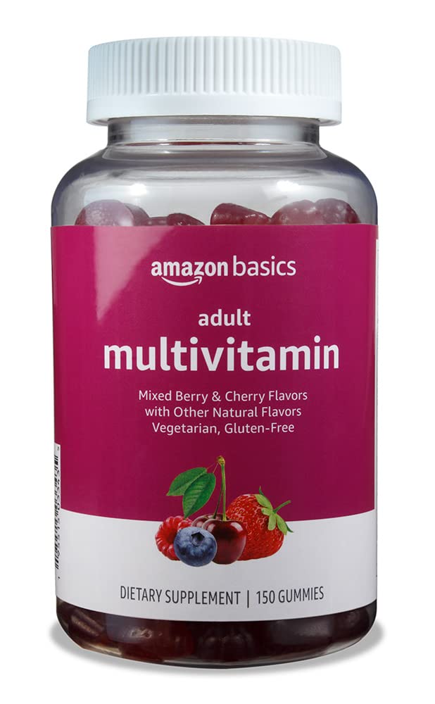 Adult Multivitamin Gummies Berry Cherry 150 Count