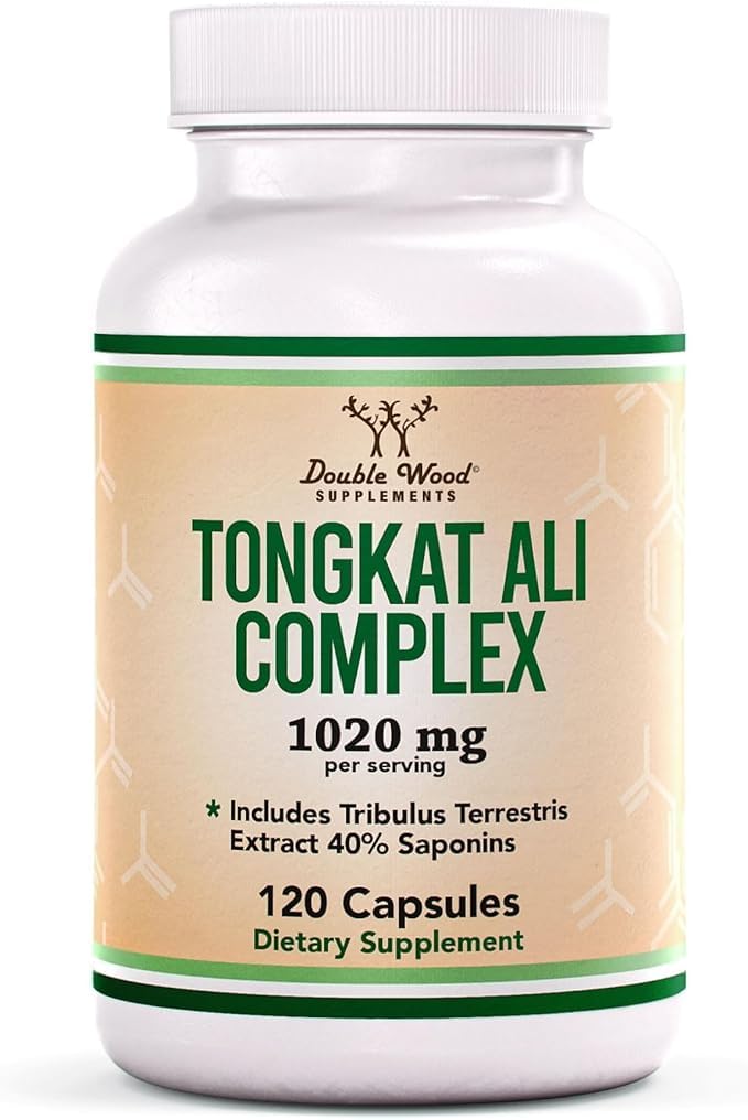 Tongkat Ali Extract Capsules for Testosterone, Energy & Performance Support 120 Ct