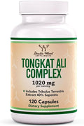 Tongkat Ali Extract Capsules for Testosterone, Energy & Performance Support 120 Ct
