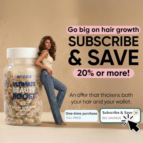 Ultimate Hair Growth Vitamins Biotin Minerals 60 Capsules