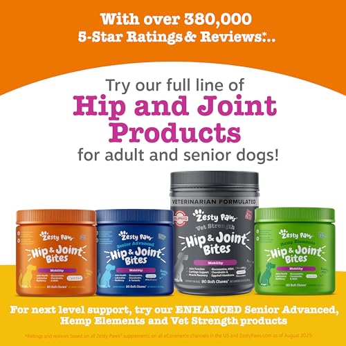 Joint Supplement Soft Chews for Dogs – Glucosamine & MSM 90ct