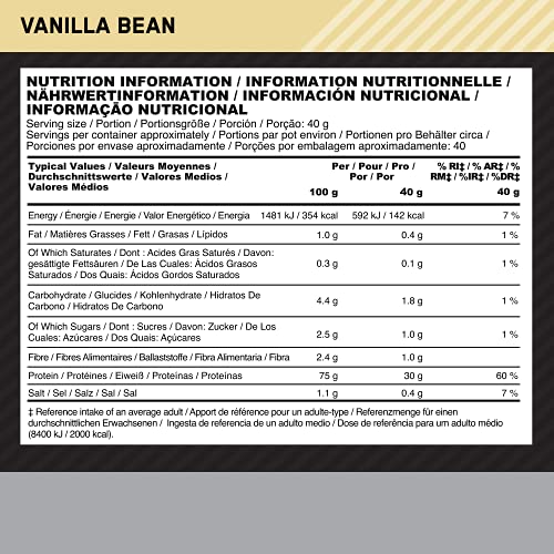 Hydrolyzed Whey Protein Isolate Vanilla 3.5 lb