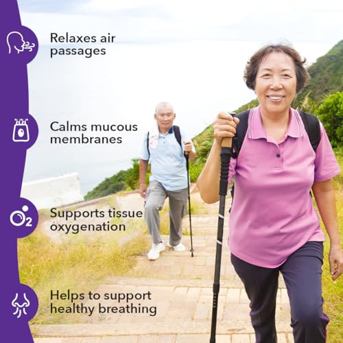 Respiratory Support Capsules with NAC, CoQ10 & Mullein for Lung Health