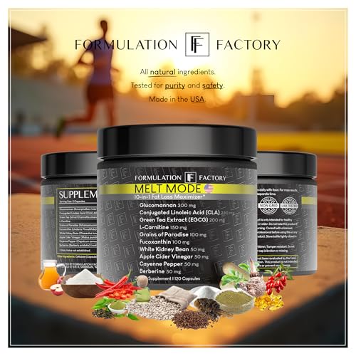 Metabolism Booster with L-Carnitine & Green Tea – 120 Capsules