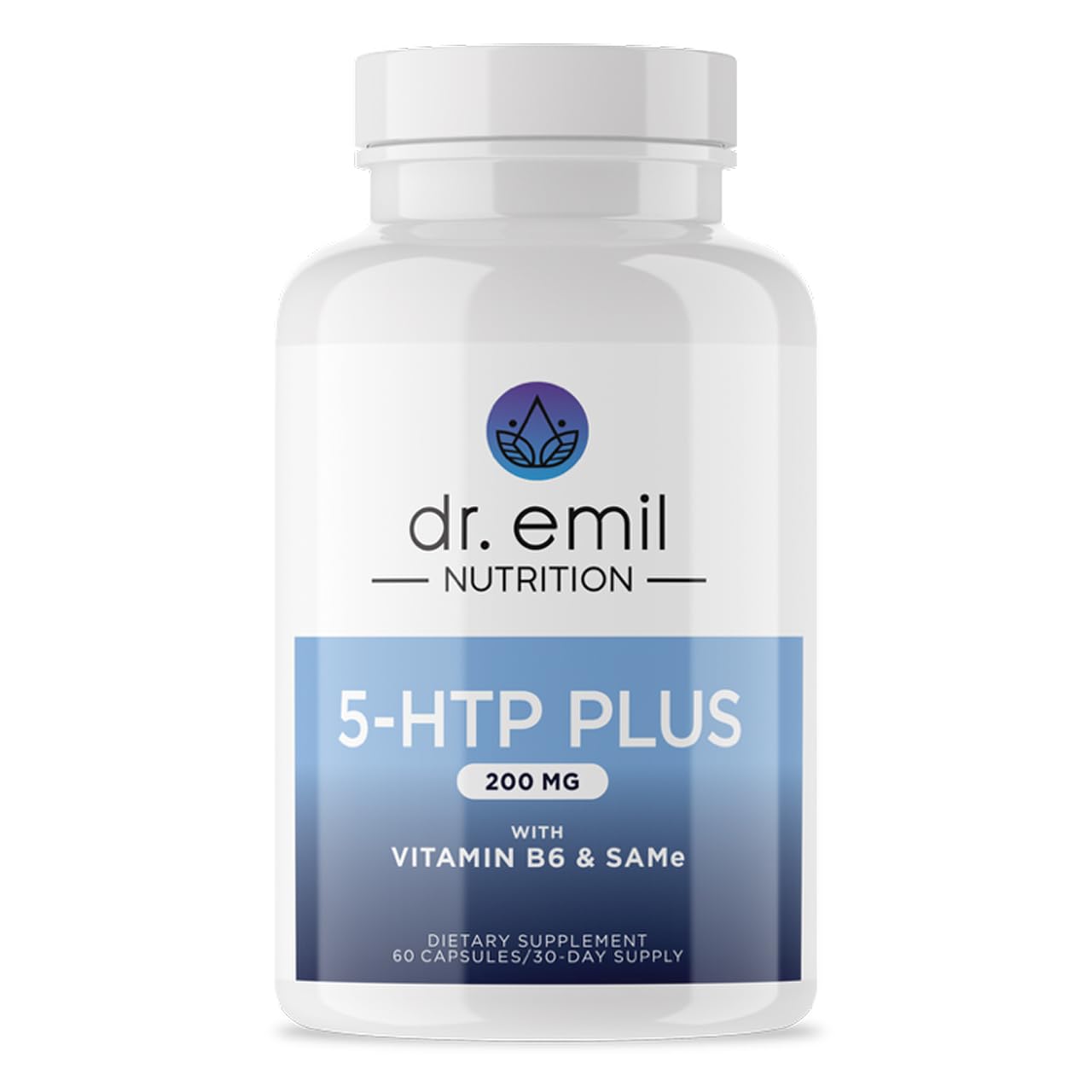 5-HTP 200mg + SAM-e Sleep & Mood Support Capsules with B6