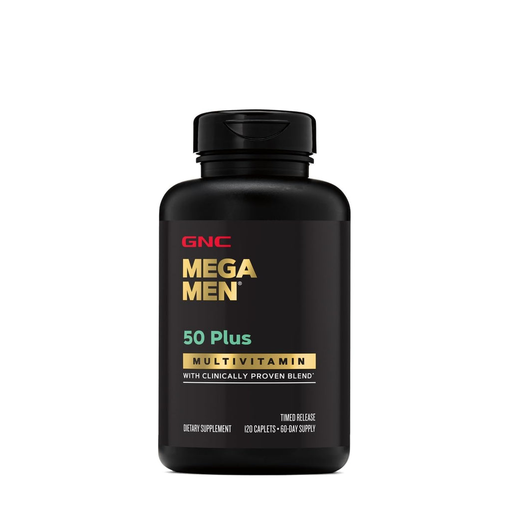 Men's 50+ Multivitamin – Antioxidants, Heart, Prostate & Circulatory Support, 120 Count