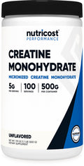 Micronized Creatine Monohydrate Powder 5g – 100 Servings