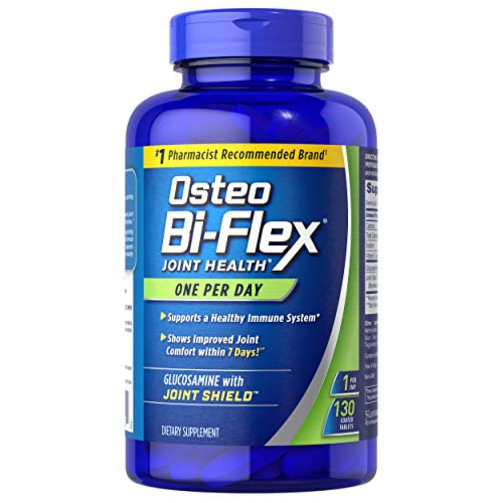 Glucosamine with Vitamin D Tablets for Joint & Bone Support 130 Ct