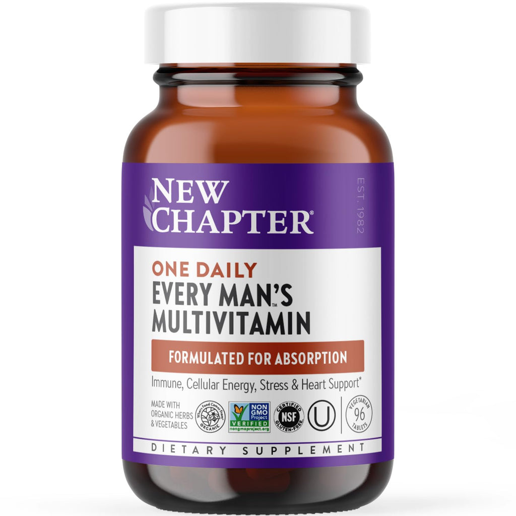 Men's Daily Multivitamin | B12, D3, Vitamin C & Zinc