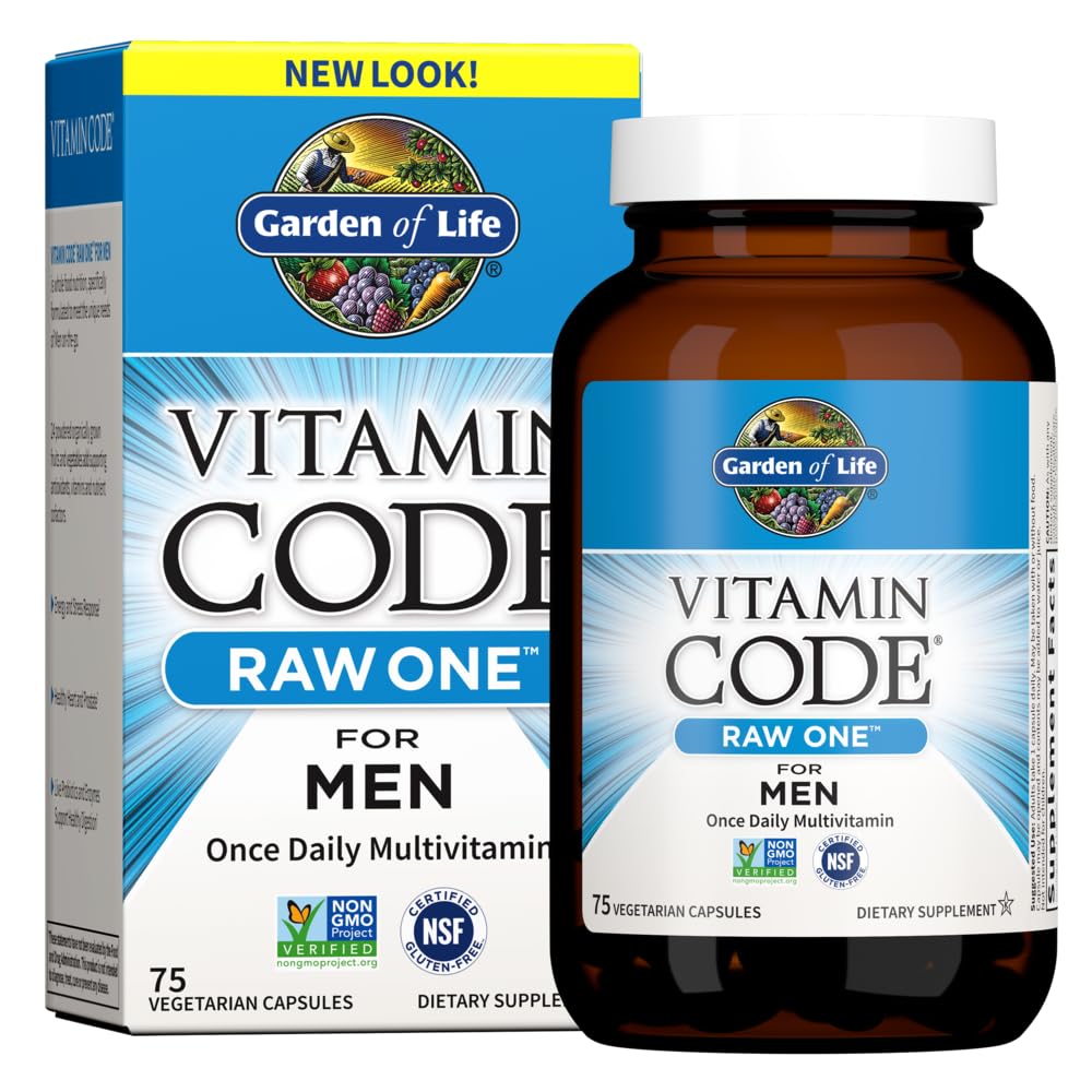 Men’s Daily Multivitamin with Probiotics & Whole Foods (75 Ct)