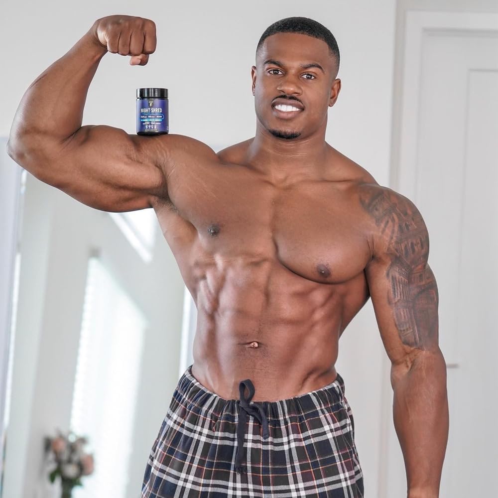 Night Fat Burner & Sleep Support with 5-HTP, Melatonin 60 Caps