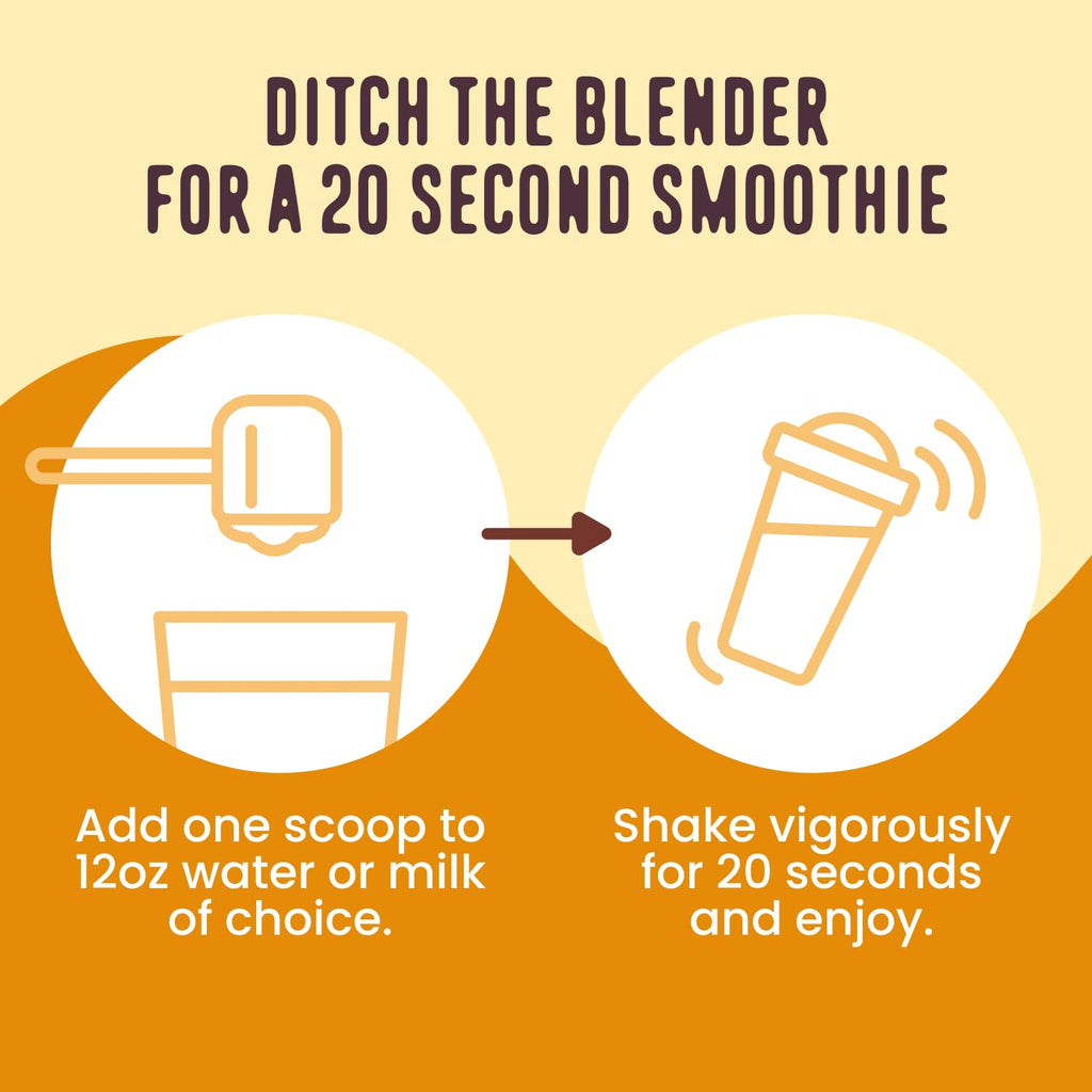 Vanilla Whey Protein Powder with Collagen & Mushrooms