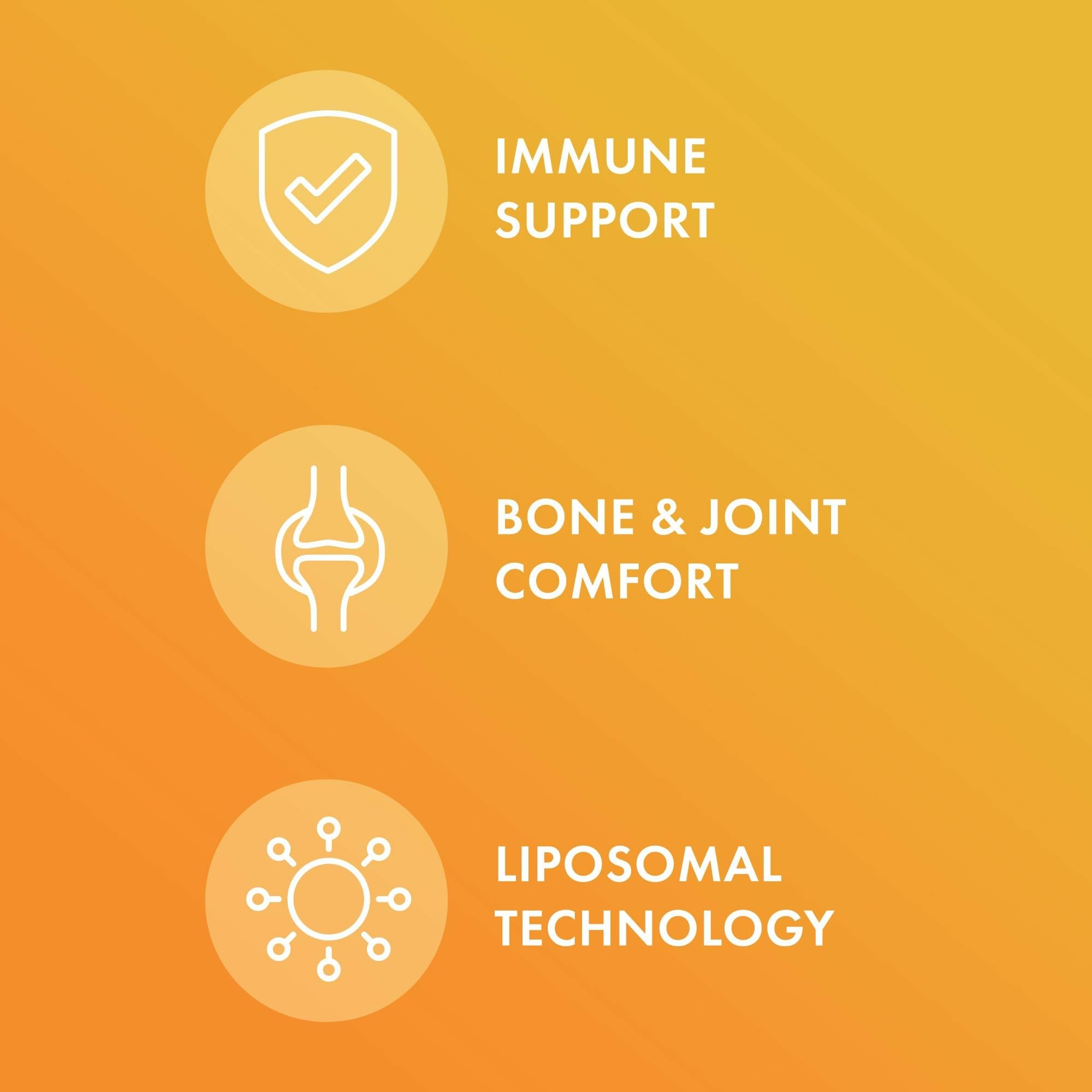Liposomal Vitamin D3 10000 IU – Immune & Bone Support, 90 Ct