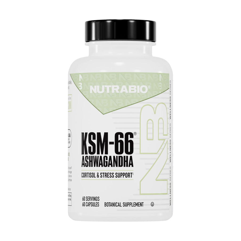 Ashwagandha KSM-66 600mg Capsules for Stress, Mood & Performance Support