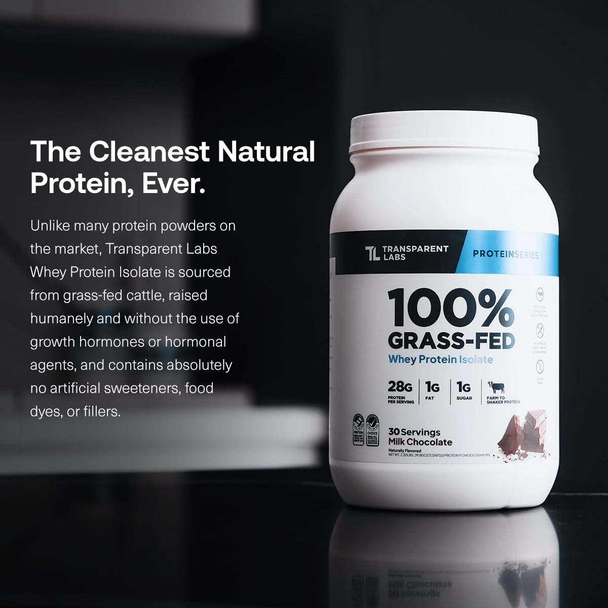 Milk Chocolate Whey Protein Powder 28g Protein