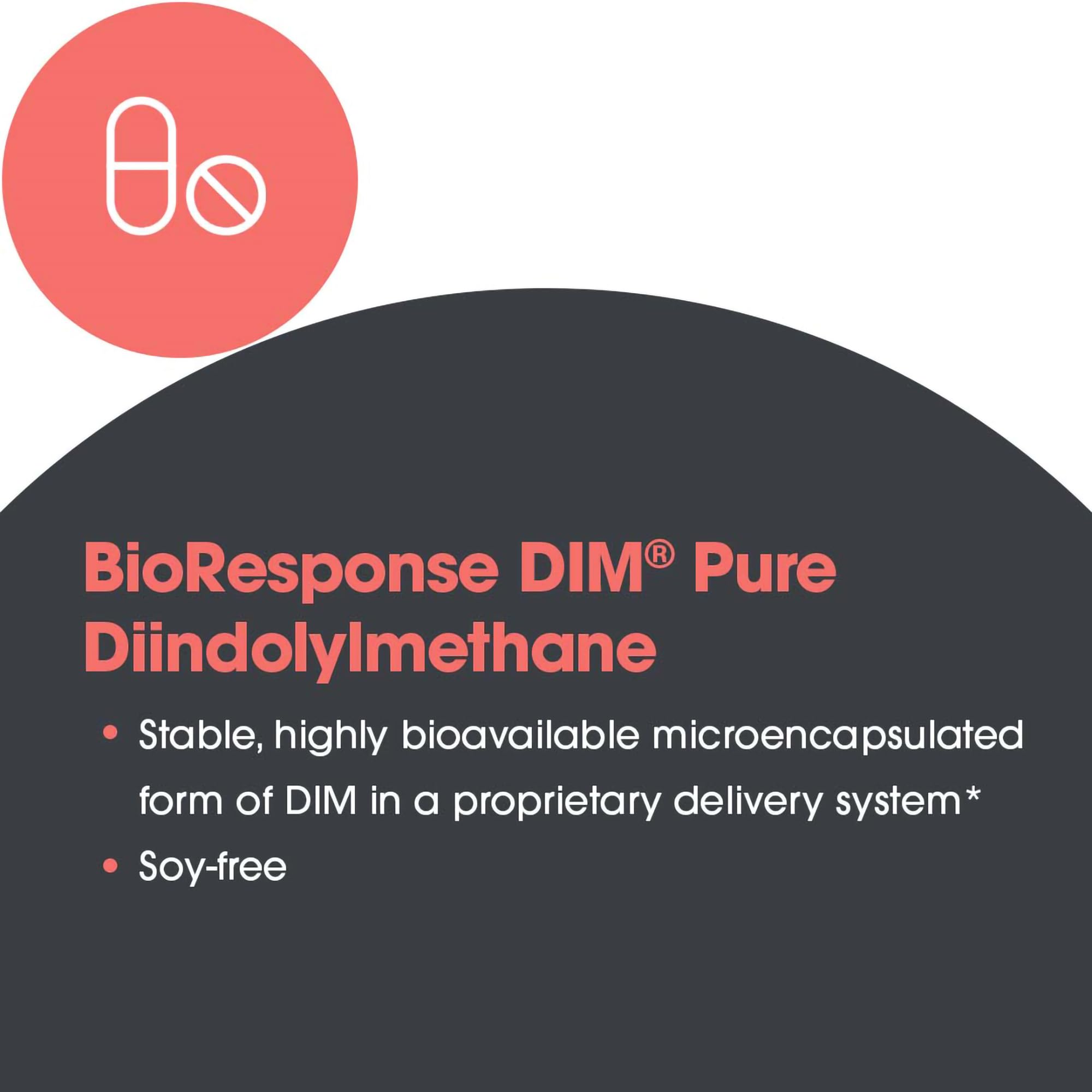 DIM 300 mg Supplement – Estrogen Metabolism Support, 120 Ct