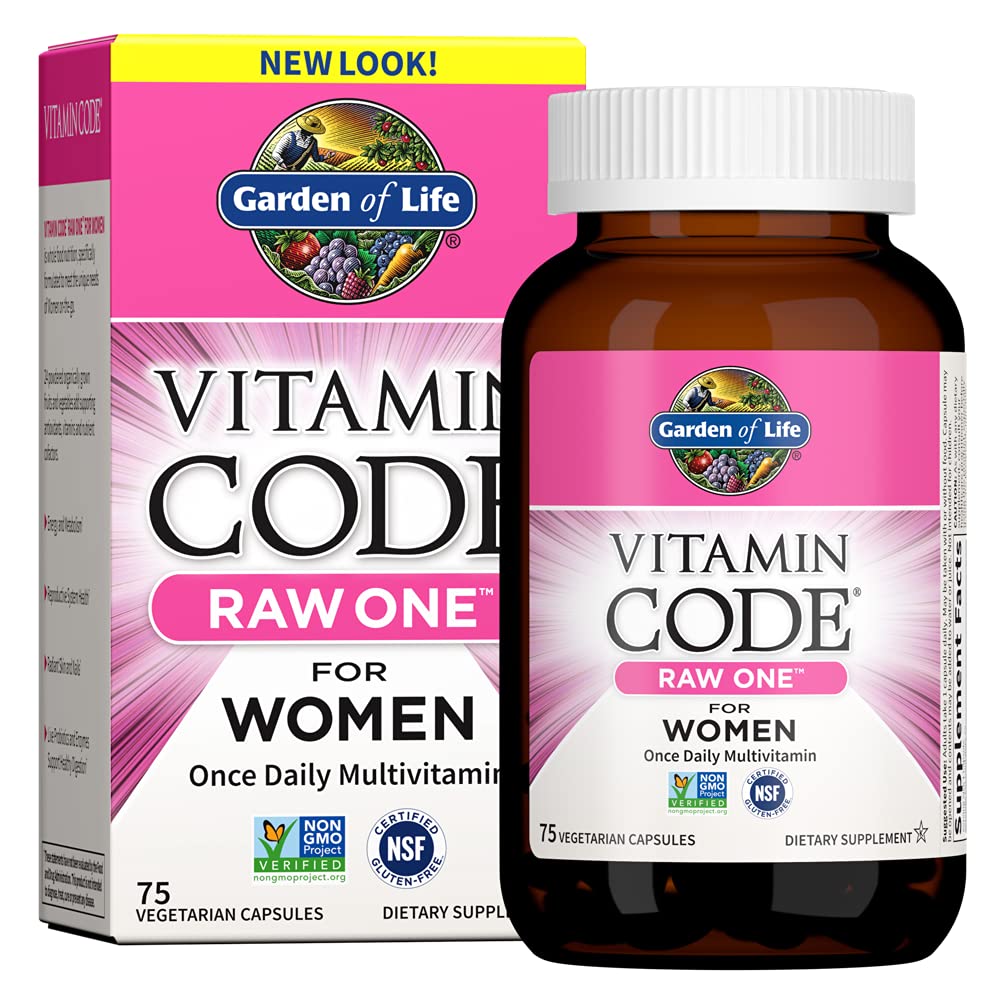 Women’s Multivitamin One Daily Probiotics Iron 75 Capsules