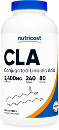 CLA 800mg Softgels for Fat Metabolism & Body Composition Support 240 Ct