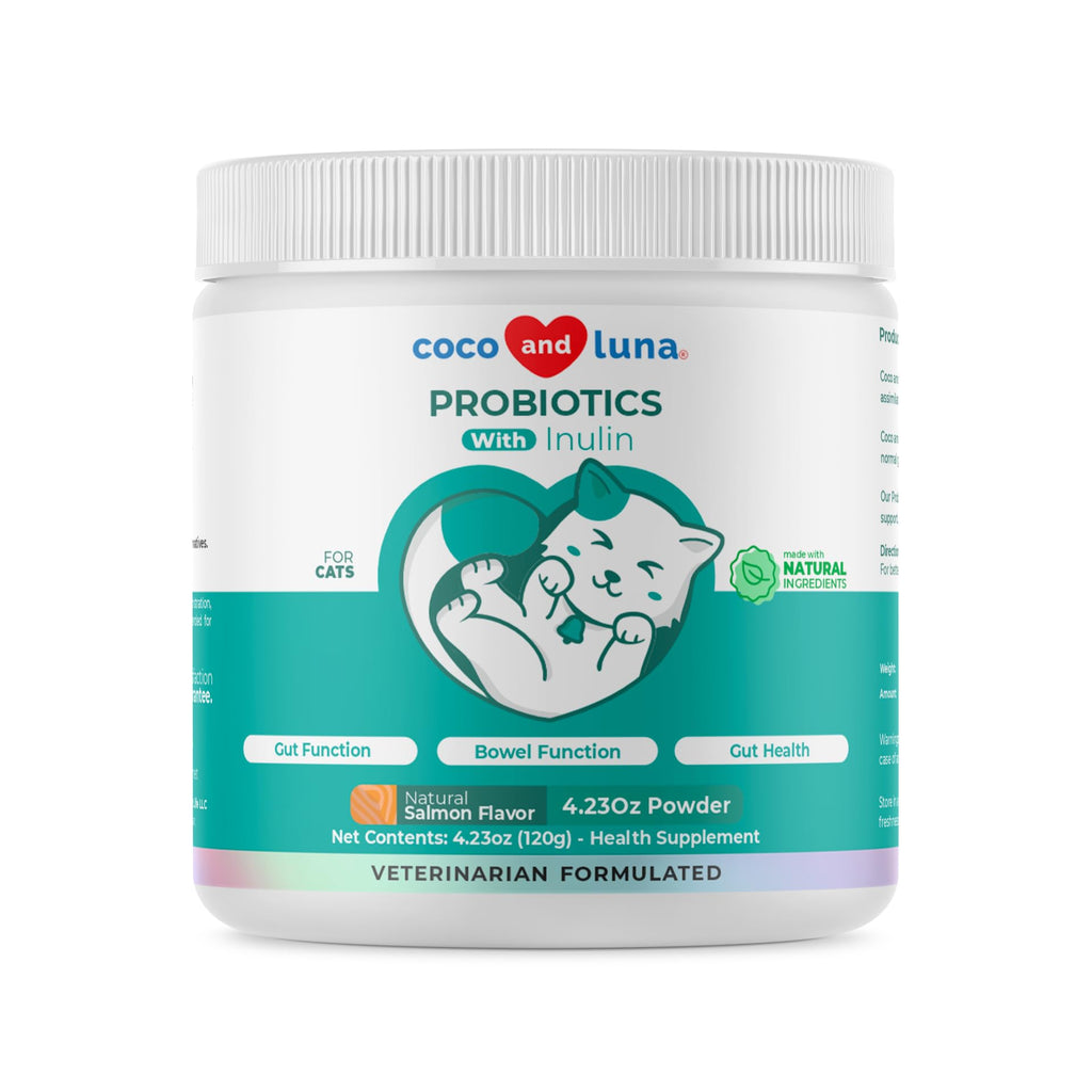 Probiotic & Prebiotic Powder for Cats – Digestive & Gut Health