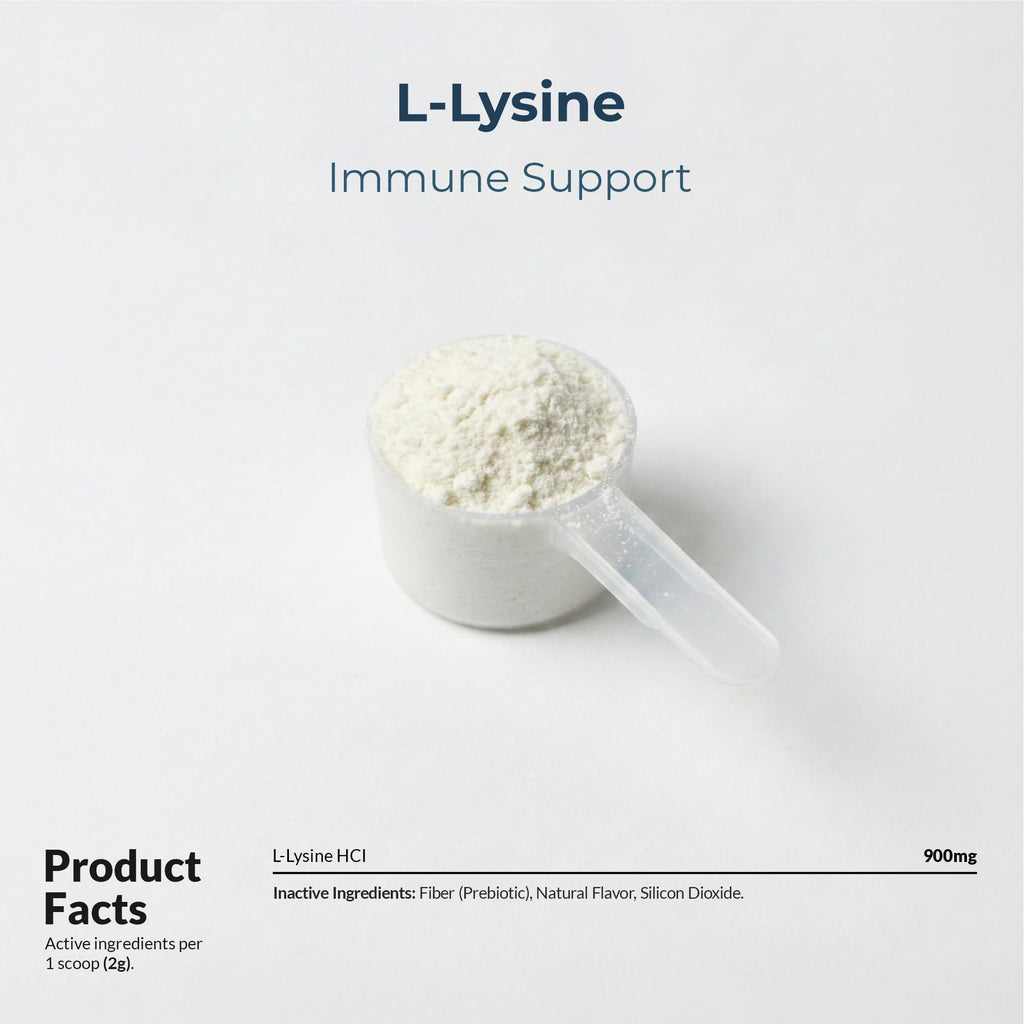 L-Lysine Powder for Cats – Immune & Respiratory Support 900mg