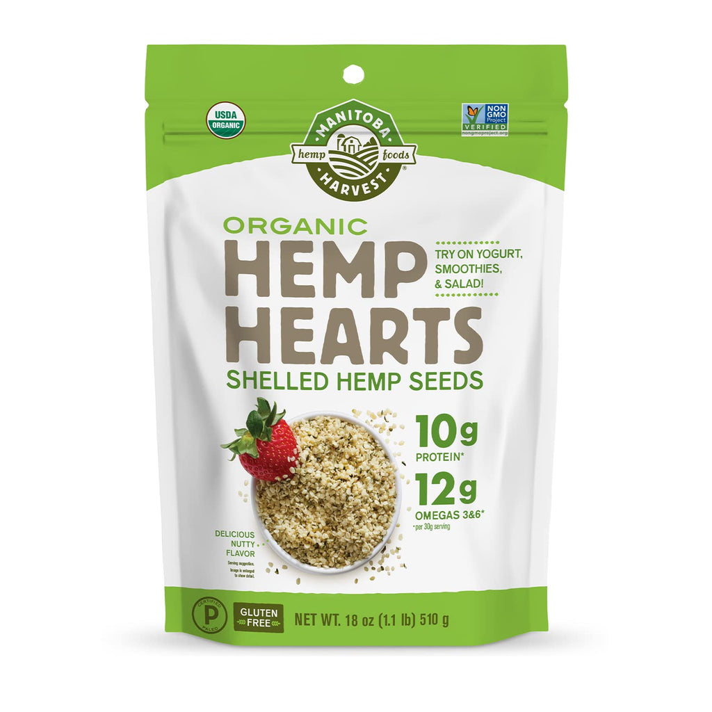 Organic Hemp Seeds Plant Protein Omega 3 6