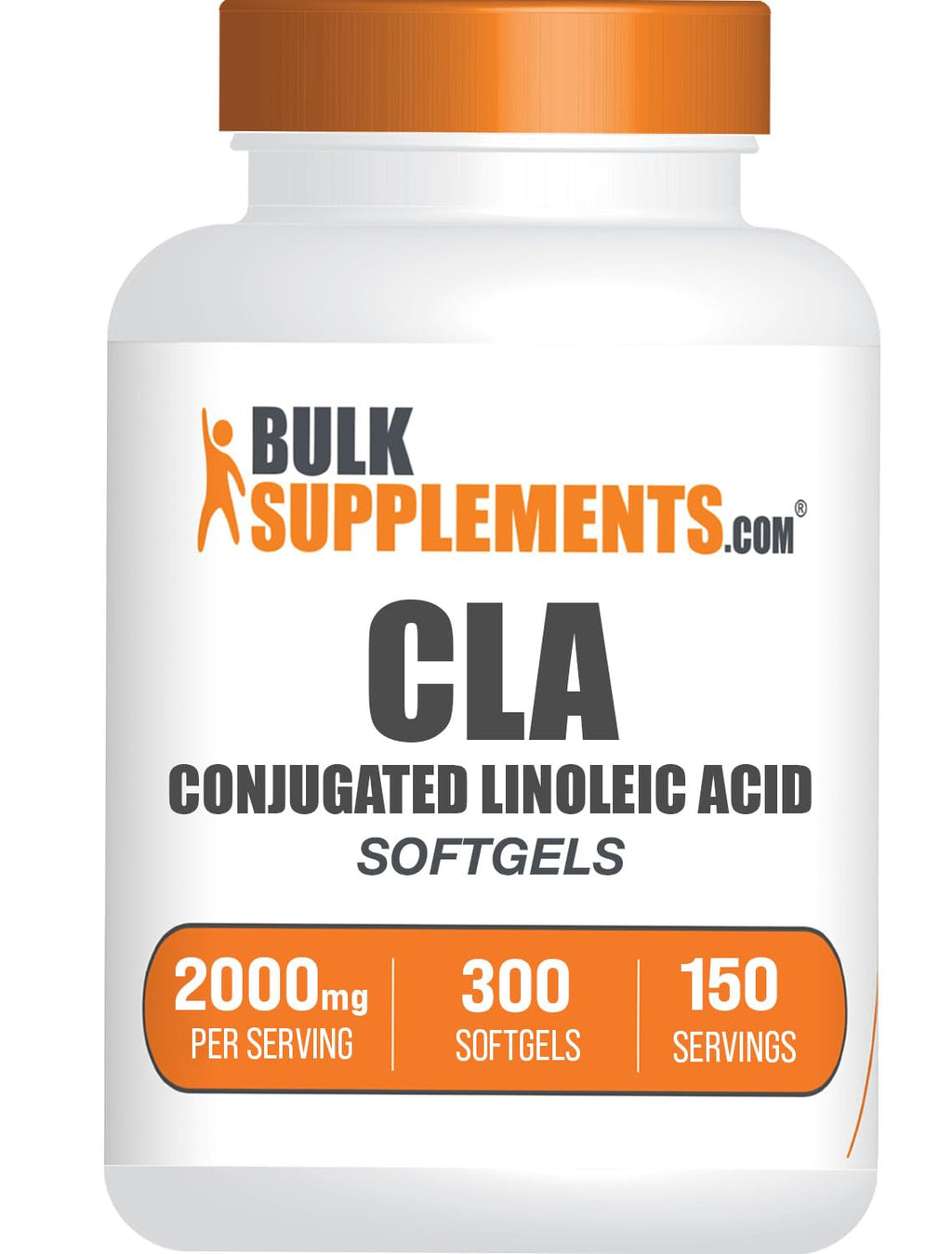 CLA 2000mg Softgels for Fat Metabolism & Body Composition Support 300 Ct
