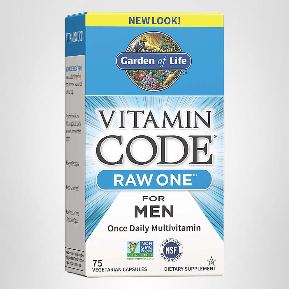 Men’s Daily Multivitamin with Probiotics & Whole Foods (75 Ct)