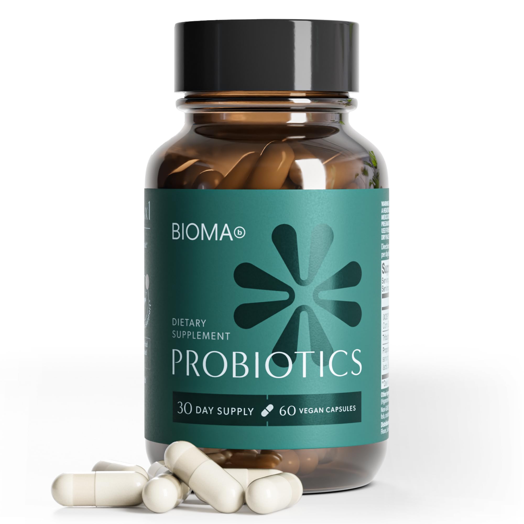 Probiotic Capsules – Gut & Digestive Support, 60 Count
