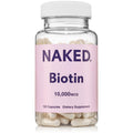 Biotin 10000mcg Vitamin B7 Hair Skin Nails 120 Capsules
