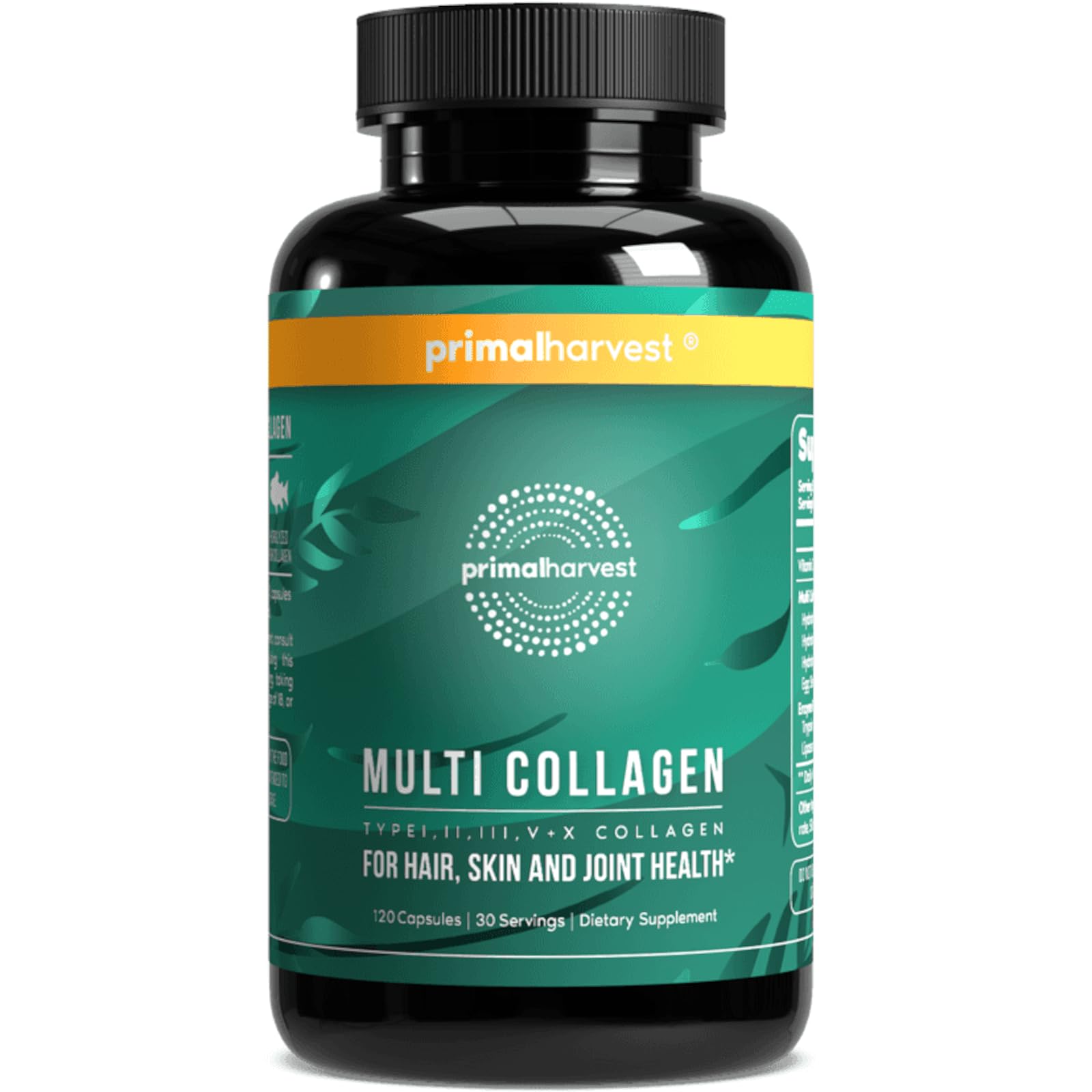 Multi Collagen Pills Types I II III V X 120 Capsules