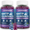 5-HTP GABA Sleep Gummies with L-Theanine – Melatonin-Free, 2 Pack