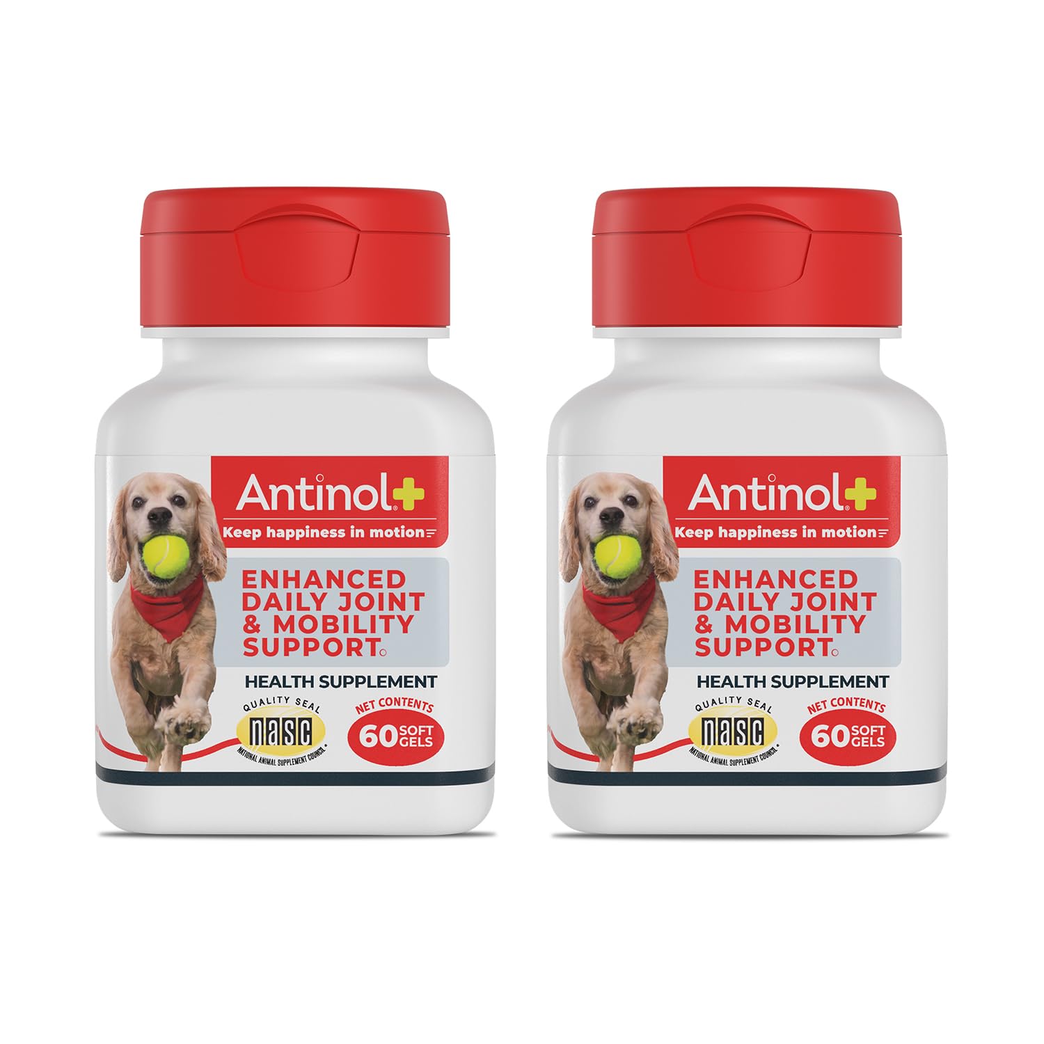 Hip & Joint Soft Gels for Dogs – Green-Lipped Mussel & Krill Oil 120ct