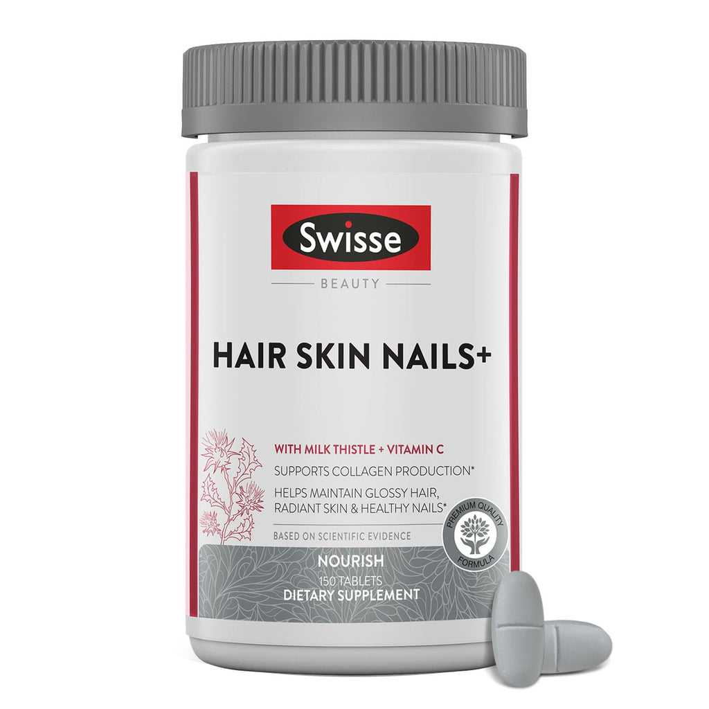 Biotin Hair Skin Nails Vitamins Zinc Iron 150 Tablets