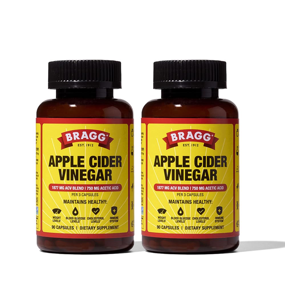 Apple Cider Vinegar Capsules with Vitamin D & Zinc for Immune Support