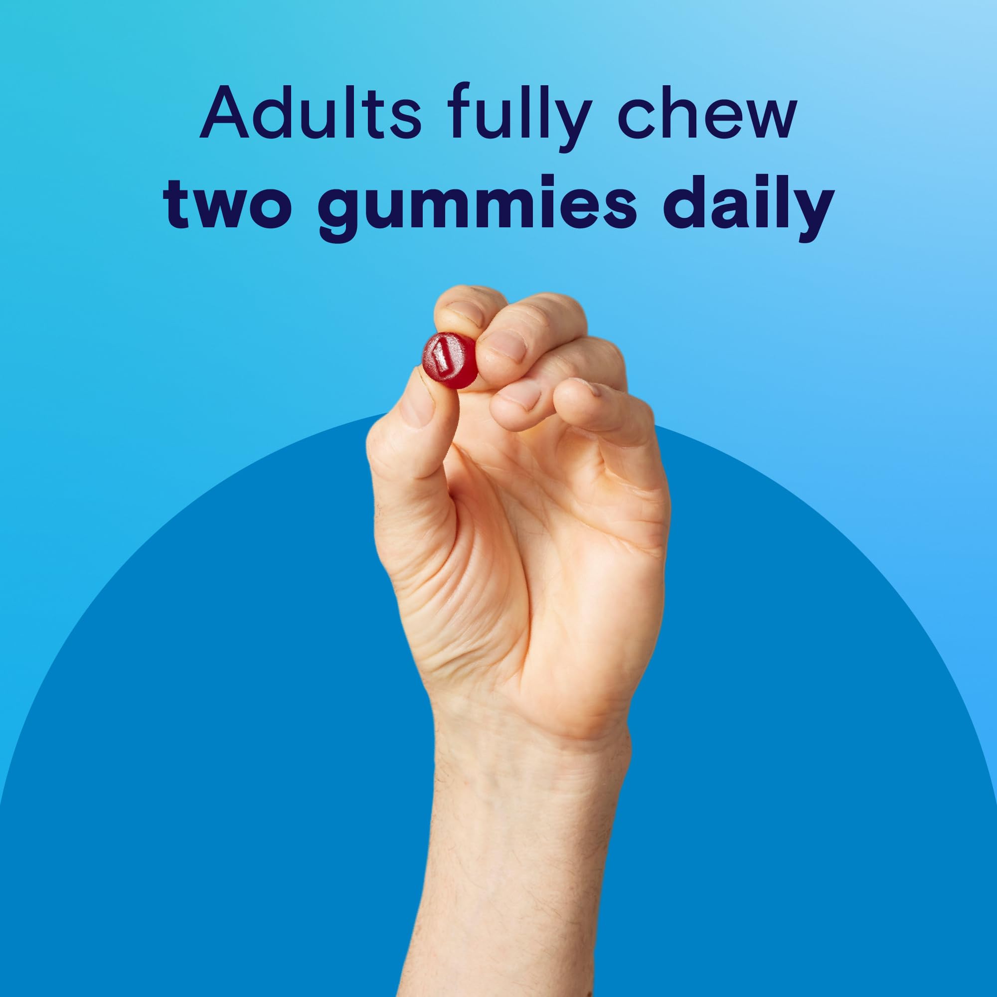 Men’s 50+ Multivitamin Gummies Daily Essentials 120 Count
