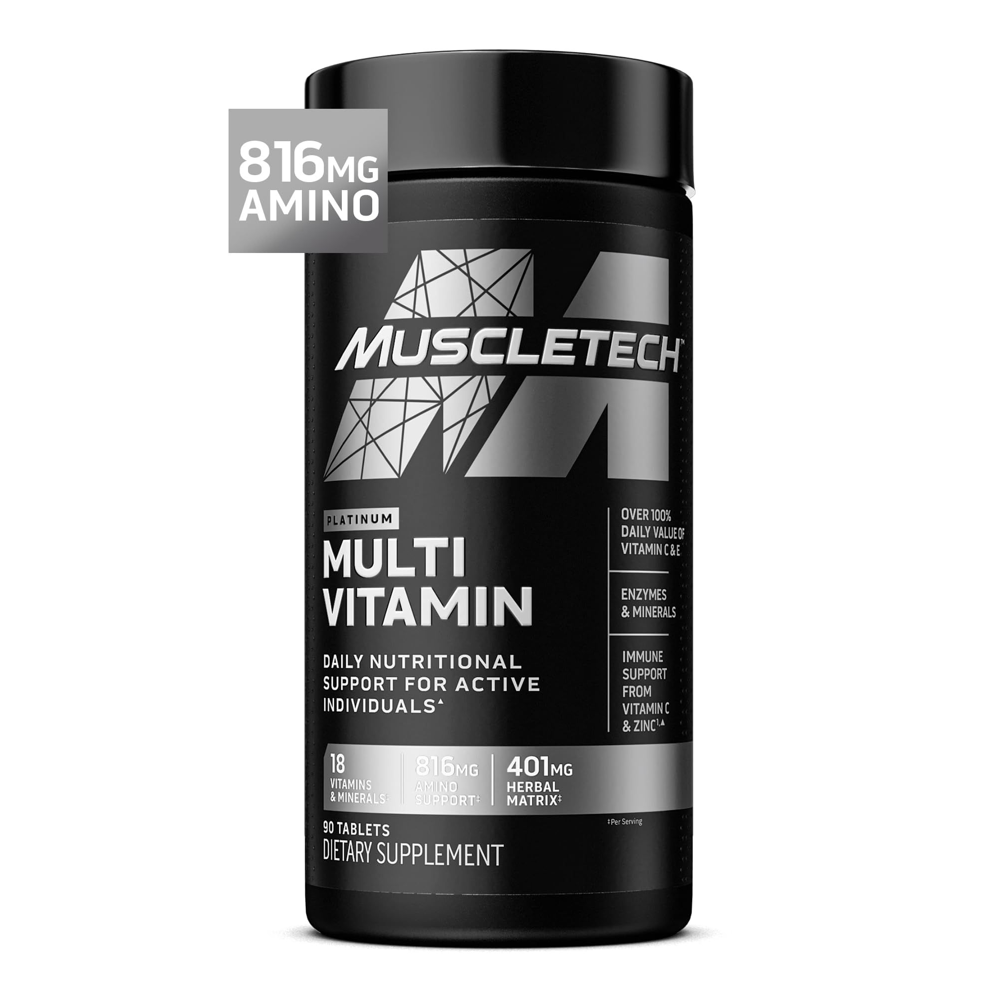 Multivitamin for Men & Women Immune Support 90 Capsules