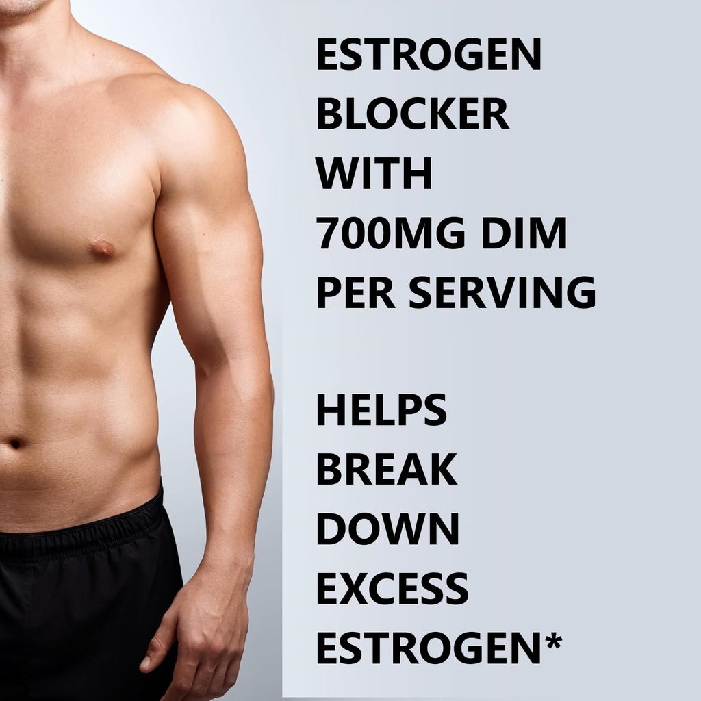 DIM 700 mg Estrogen Blocker – Hormone Balance Support, 60 Ct